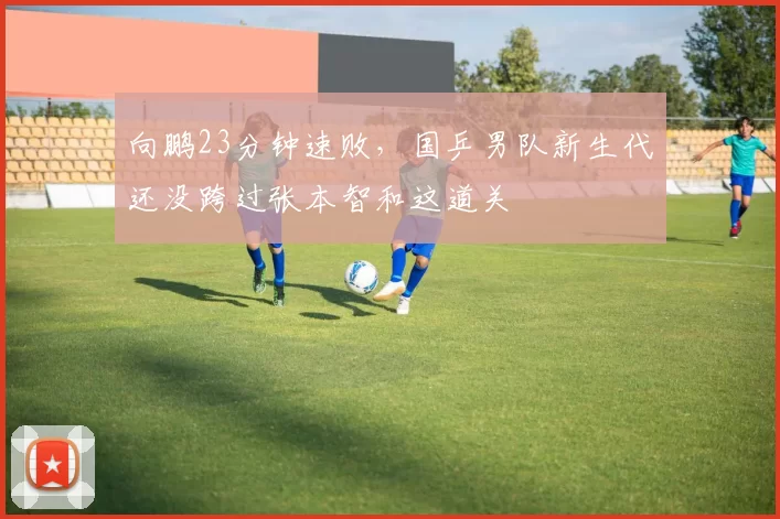 向鹏23分钟速败,国乒男队新生代还没跨过张本智和这道关